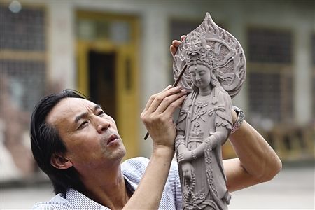 工美艺术大师：从杀猪匠到大足石刻艺术传承人